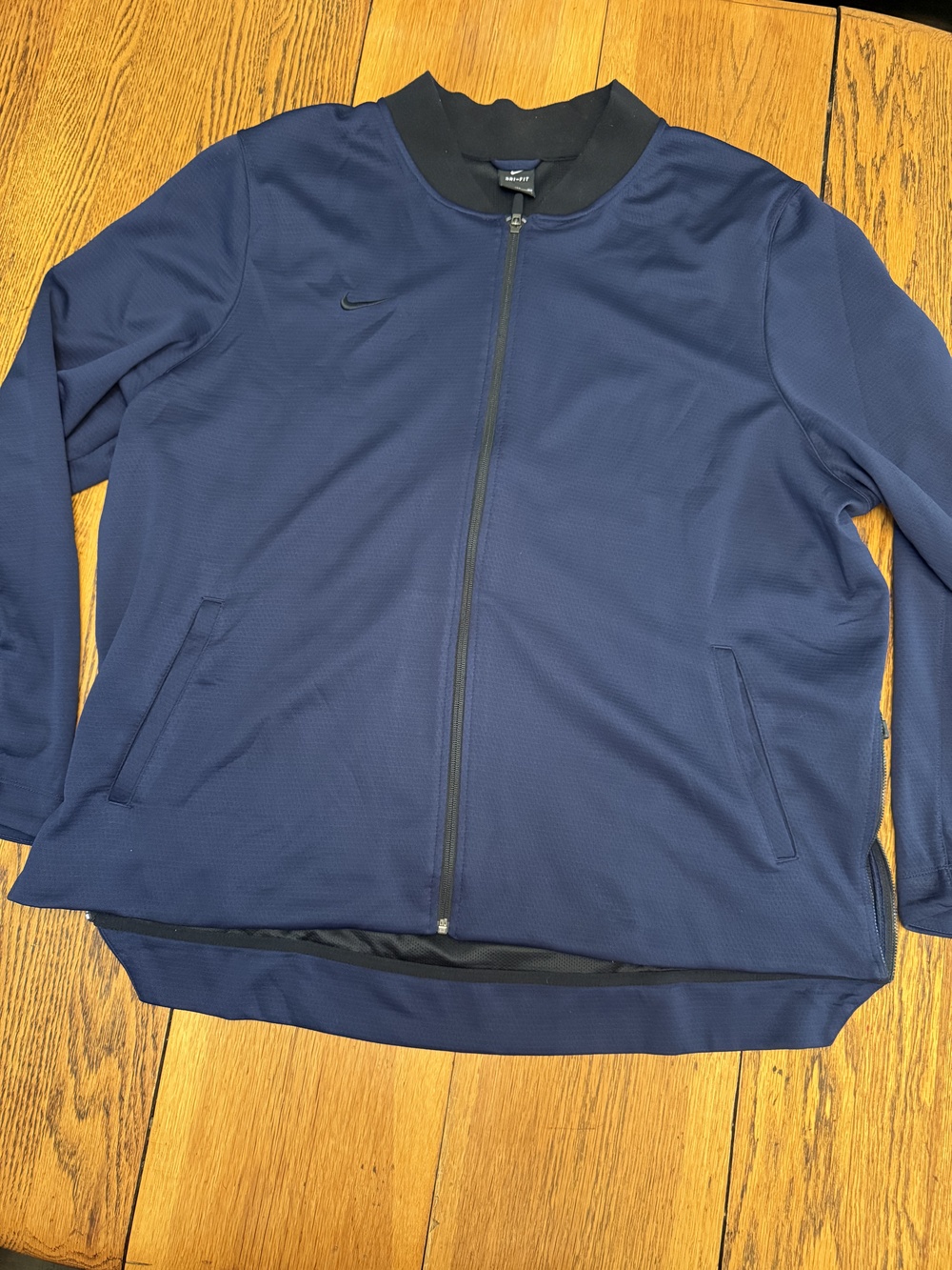 Nike Jacket Mens Extra Large Full Zip Dri-FIT Athletic Lightweight Mesh